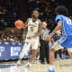 West Virginia guard Joe Toussaint
